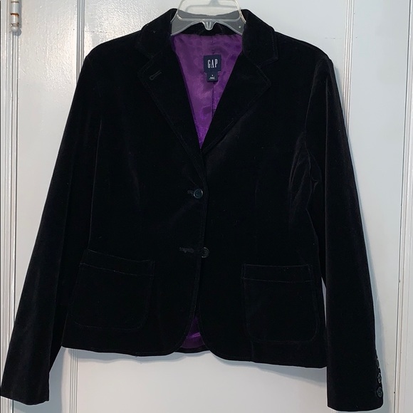 Women’s Velvet Black Blazer size 8 - Picture 1 of 6